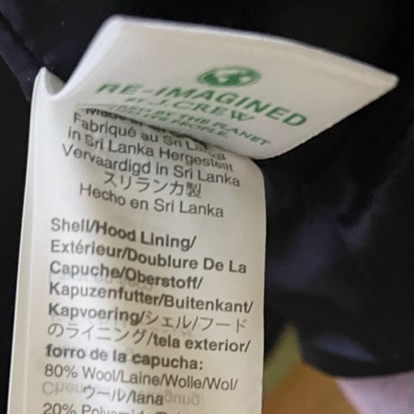 Jcrew Duffle coat in plaid Italian stadium-cloth wool - Picture 8 of 10